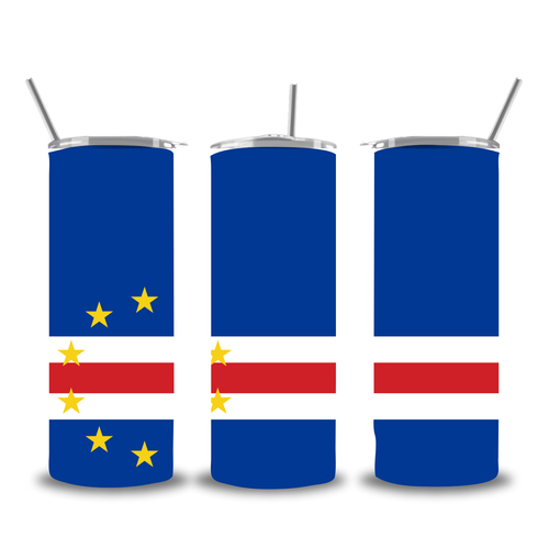 Tumbler met vlag